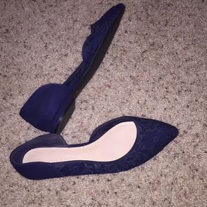 3 for 20$💥 charles&keith blue shoes